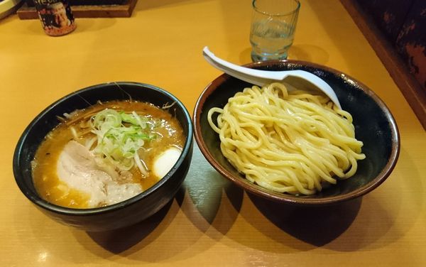 「味噌つけ麺 中盛」@常勝軒 本庄店の写真