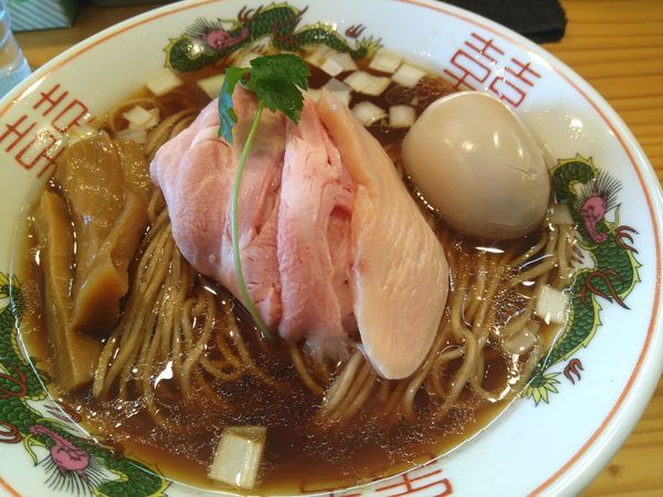 「中華そば+味玉」@中華蕎麦 みうらの写真