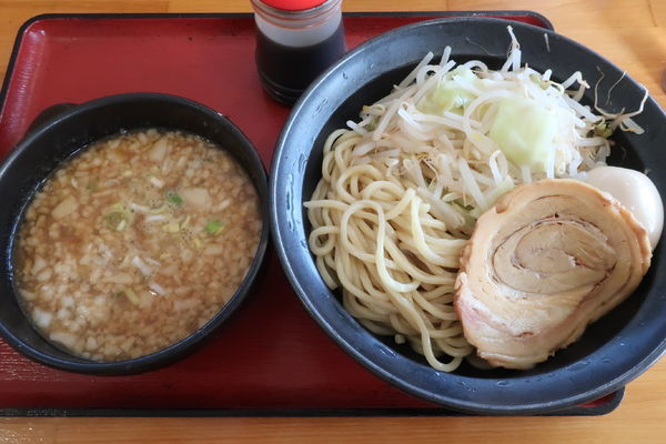「濃厚つけ麺玉子 930円」@中華そばつけ麺 魚介の達人 久兵衛 取手店の写真