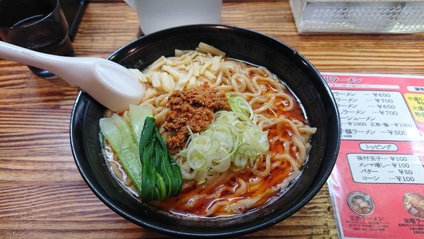 「坦々麺(チーズ入り)」@ラーメン専門 味一の写真