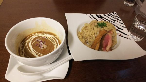 「鴨つけそば(大盛り)」@麺麓menrokuの写真