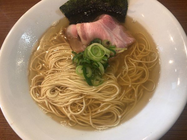 「白ふじそば＋味付替玉」@荒町商店中華そば ふじやまの写真