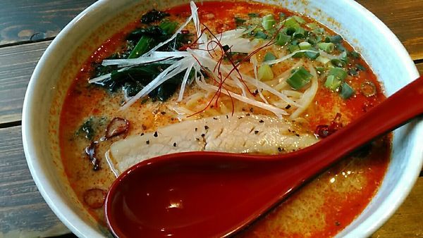 「限定新作ラーメン(夏鈴スーラーラーメン)」@麺屋夏鈴の写真