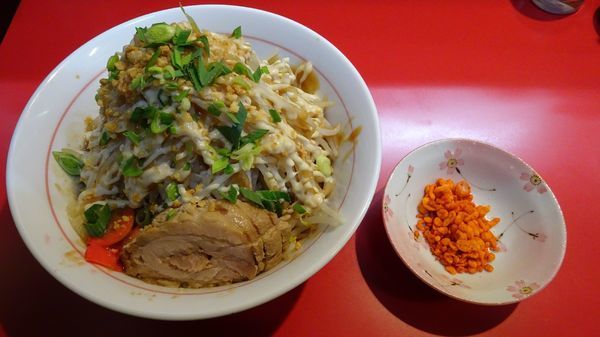 「ニンニクザンマイコレデモカ！（850円）」@千里眼の写真