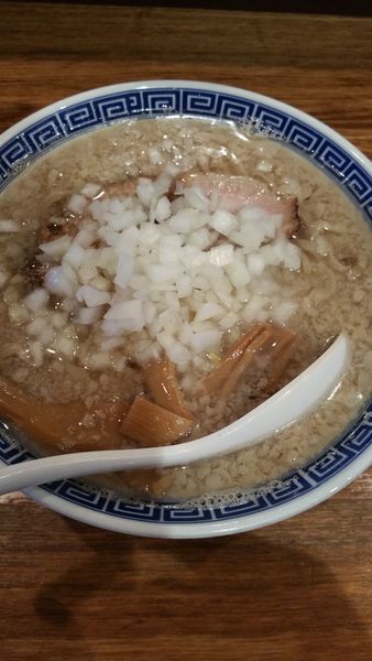 「背脂煮干しラーメン」@神保町 可以の写真