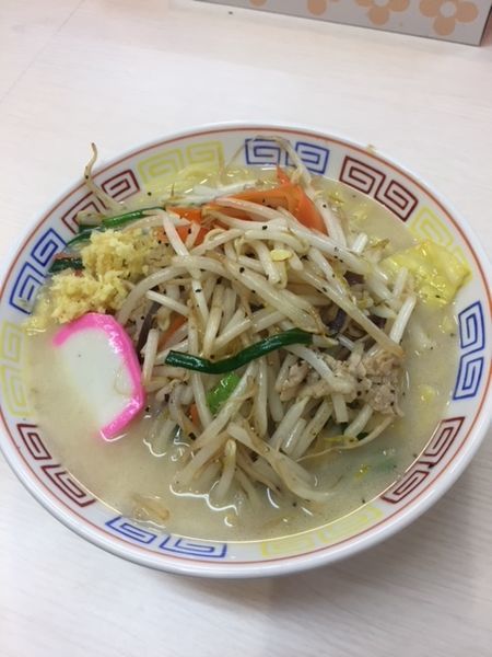 「横浜タンメン　通常価格730円（オープン価格100円）」@横浜タンメン 桜木町店の写真