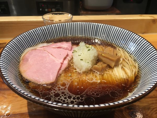 「中華そば中盛り」@麺屋 坂本01の写真