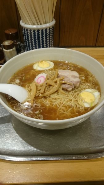 「中華そば玉子入り」@保谷大勝軒の写真
