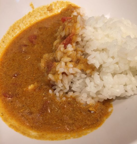 「インドカレー」@よもだそば 名古屋うまいもん通り広小路口店の写真