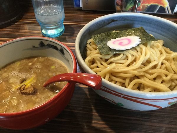 「つけそば赤800円」@中華そば 螢の写真