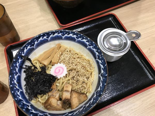 「【平日限定】濃厚豚骨魚介まぜそば」@三竹寿 本店の写真