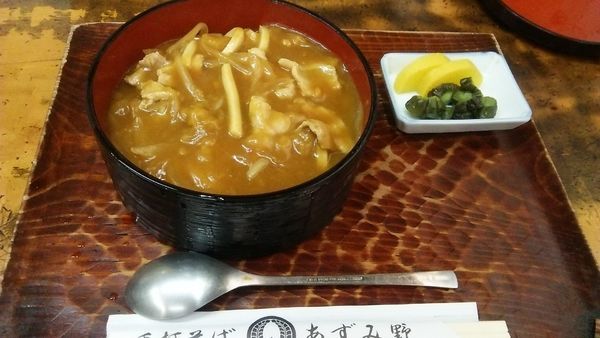 「カレー丼 750円（だったかな）」@手打ち蕎麦 あずみ野の写真