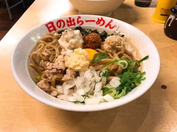 「ガッツ麺 (クーポン利用 680円→500円)」@日の出らーめん 日吉店の写真