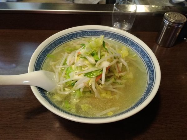 「タンメン　大盛　850円」@はつねの写真