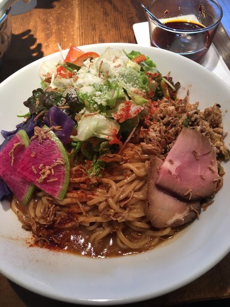 「まぜそば」@支那そば しんばの写真