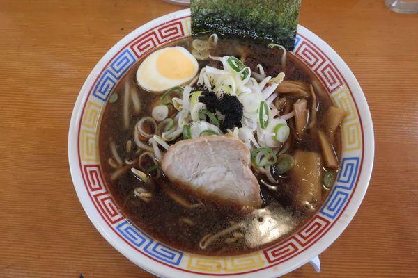 「黒こがしラーメン 853円」@ラーメンばんだい 我孫子店の写真