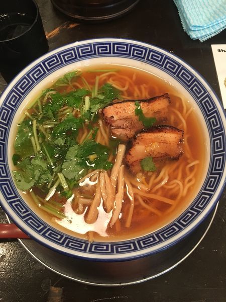 「醤油らあめん」@東京らあめんタワー 芝大門本店の写真