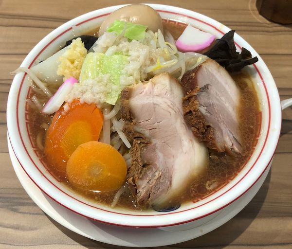 「ベジ郎（豚）A（ニンニク・背脂￥750）」@ソラノイロ Factory & Labo 浅草橋の写真