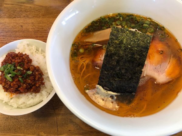 「海老そば塩 ［ バラチャーシュー ］」@青山清湯そば 青ノ樹の写真