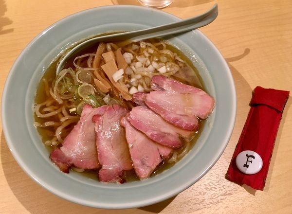 「中華そばチャーシューちょい増し」@中華そば 麦萬の写真