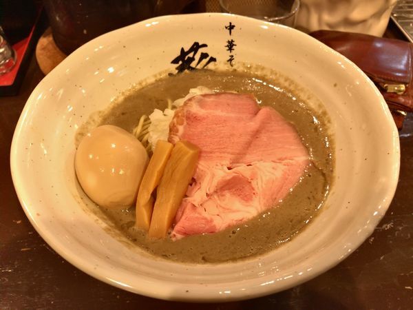 「濃厚煮干しらーめん」@濃厚煮干らーめん 川むらの写真