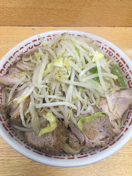 「ラーメン小豚 タマネギ」@ラーメン二郎 環七新新代田店の写真