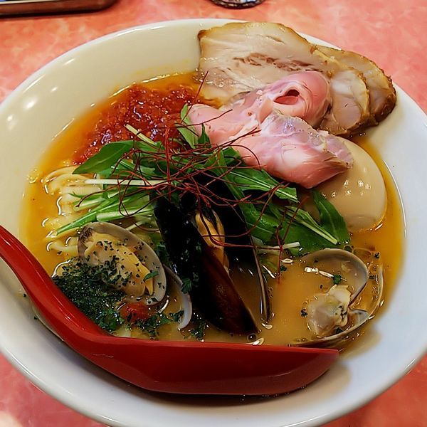 「【期間限定】とまととボンゴレぬぅ～どる」@カッパラーメンセンターの写真