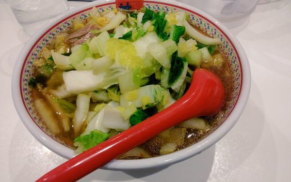 「白菜たっぷりらーめん」@どうとんぼり神座 アトレ川崎店の写真
