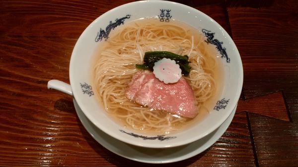 「中華そば＋味付き替え玉」@中華蕎麦にし乃の写真