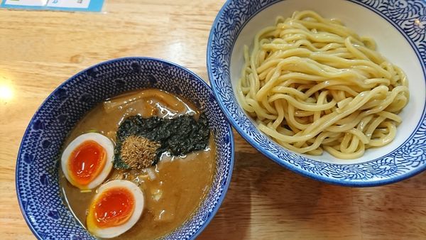 「味玉濃厚つけ麺(950円)」@自家製太麺 元気屋の写真