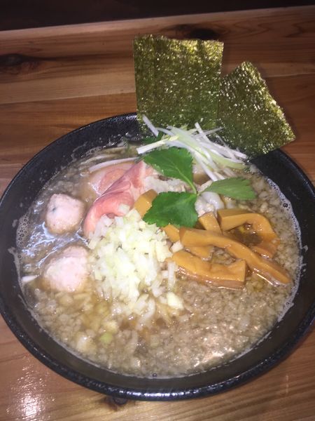 「背脂煮干しラーメン 特製」@麺処 雀尊の写真