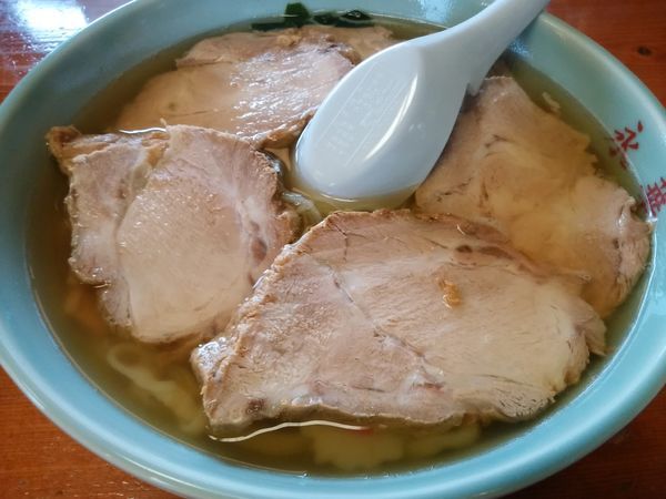 「チャーシューメン700円」@佐野手打らーめん 永華の写真