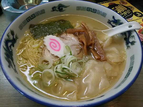 「塩ワンタンめん　※クーポンで５００円」@麺処 金太郎の写真