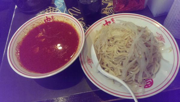 「冷し味噌、麺超特盛」@蒙古タンメン 中本 渋谷店の写真