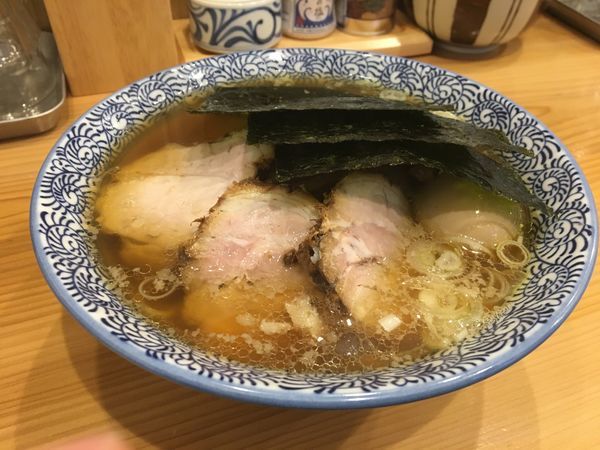 「特製中華そば」@中華そば 笑歩の写真