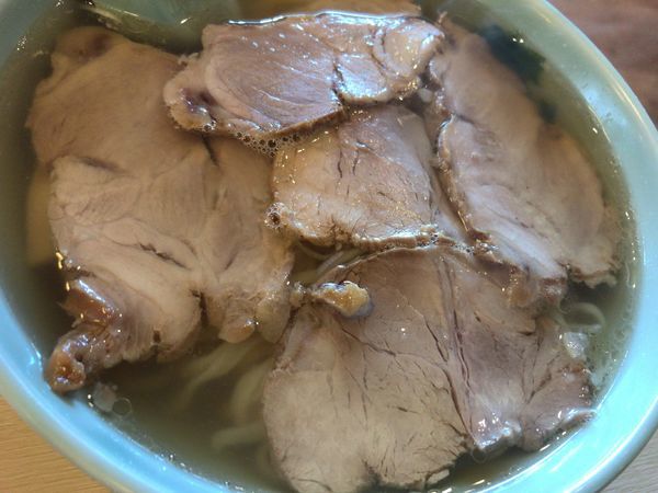 「チャーシューメン」@青竹打ち佐野ラーメン 永華 佐野アグリタウン店の写真