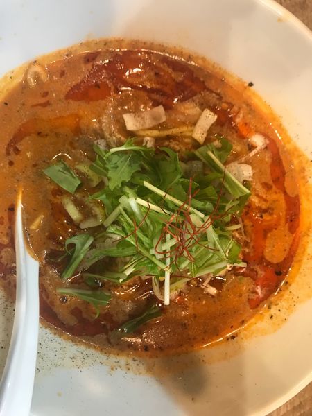 「担々麺2辛 950円 + 辛さ増し50円」@らーめん 子うさぎ 大塚店の写真