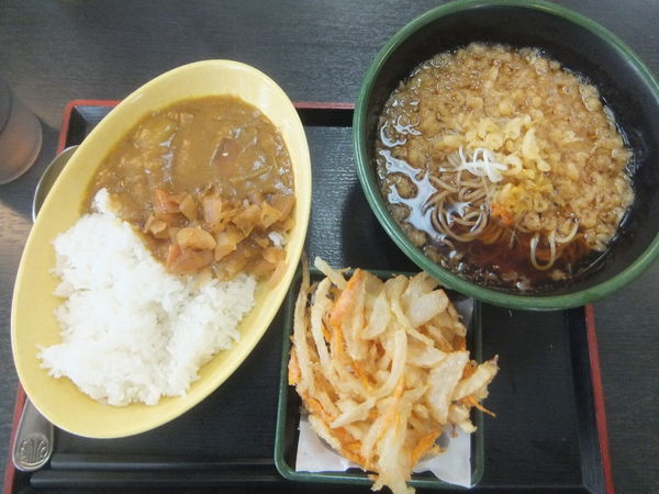 「マル得セット金曜500円、クーポンでかき揚げ120円が無料」@ゆで太郎 松戸本町店の写真