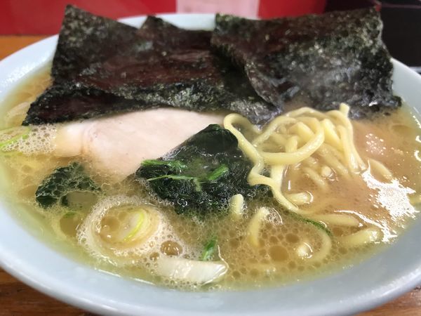 「らーめん並 固め 730円」@千葉家の写真