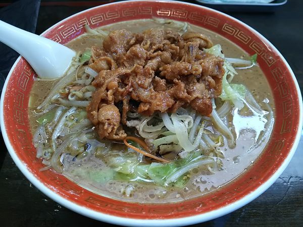 「肉味噌ラーメン ※クーポンで500円」@支那家 味しろの写真
