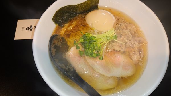 「醤油らーめん 味玉」@麺や 勝治の写真