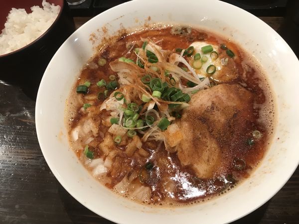 「クレナイ」@らぁめん屋 うどすの写真