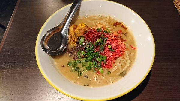 「グリーンカレーラーメン(980円)」@トマルカフェの写真