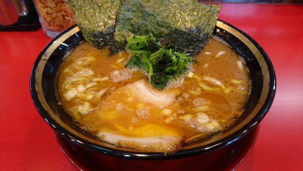 「ラーメン(味濃いめ･麺硬め)」@環2家の写真