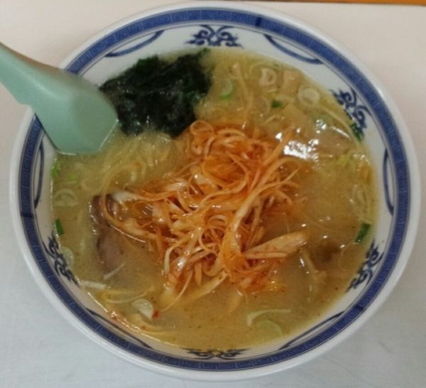 「ねぎ味噌ラーメン750円」@修ちゃんラーメン 山形駅前本店の写真
