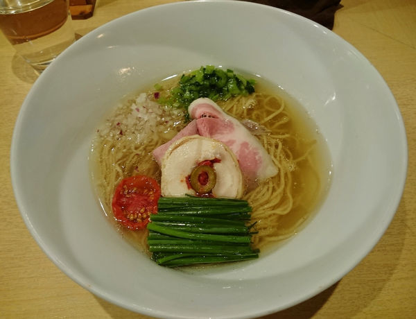 「塩そば」@饗 くろ㐂の写真