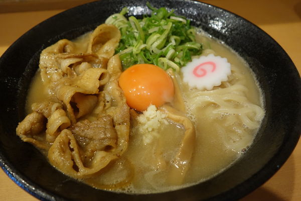 「肉玉そばニンニク少な目780円 ライス食べ放題無料」@肉玉蕎麦 おとど 北松戸総本山の写真
