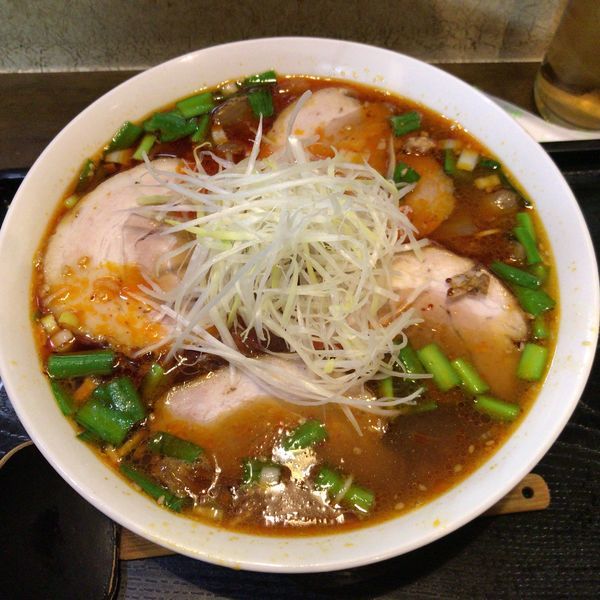 「勝浦タンタンチャーシュー麺1050円」@欅の写真