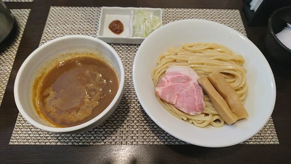 「つけ麺800+中盛100」@つけ麺 和の写真