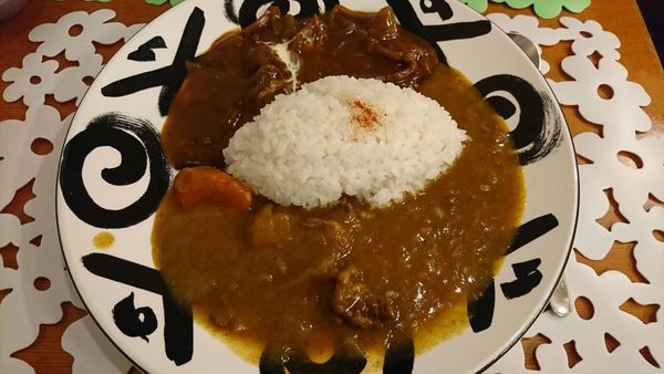 「カレー＆ハヤシ　９００円」@カフェ ピーシーズの写真